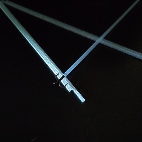 3mm Rr med glimmer silver