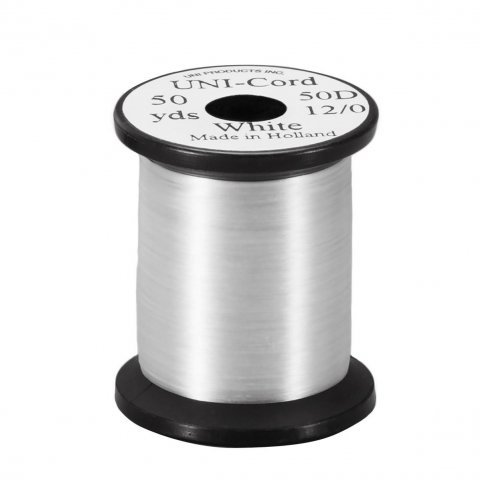 Uni cord 12/0 gsp trd hvid - 