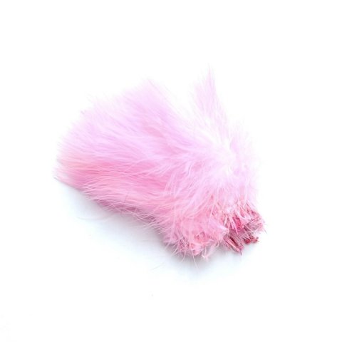 Marabou strung fl. Pink