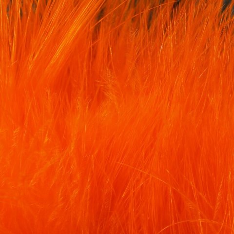 Marabou Blood quills Hot Orange
